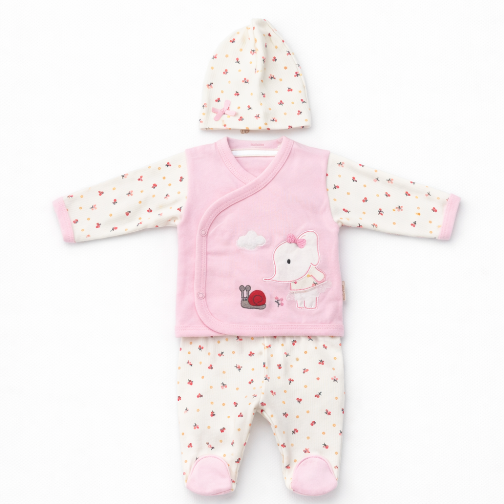 Set fetite Baby Im roz 5 piese 0-3 luni [3]