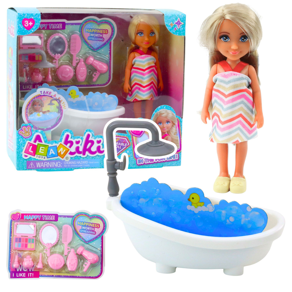 Set Papusa Ankiki Mini cu cadă și accesorii de îngrijire [1]