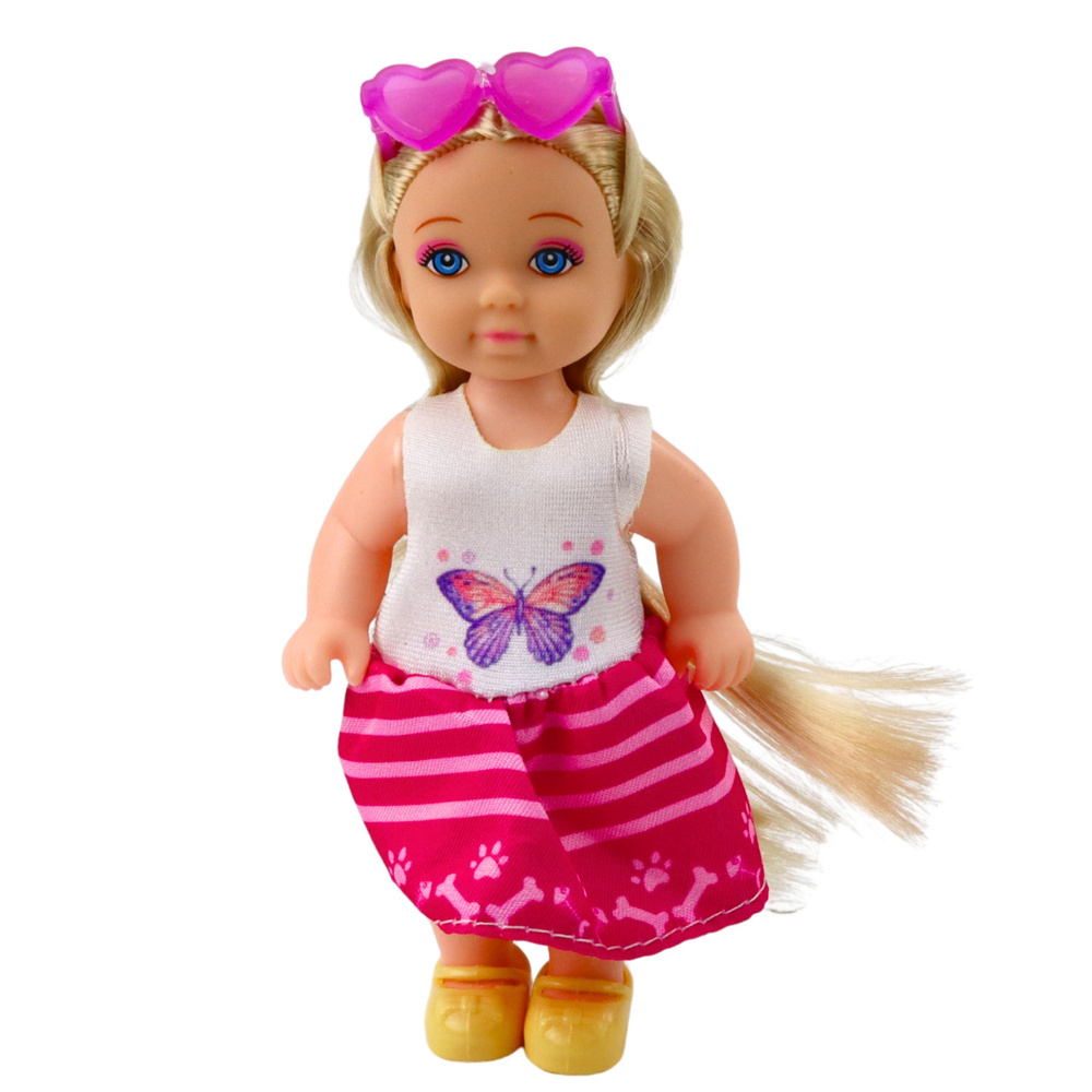 Set papusa mini cu caine cort si accesorii pentru joaca si ingrijire animala [2]