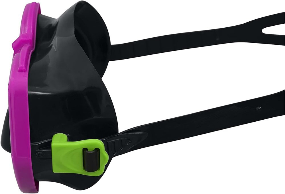Set snorkeling copii roz, masca/tub, reglabil, 45x21x8cm [3]