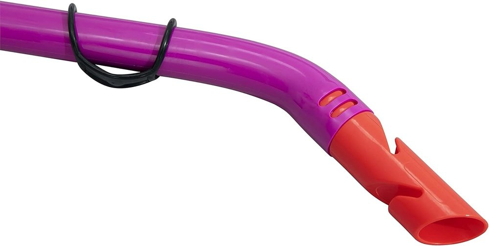 Set snorkeling copii roz, masca/tub, reglabil, 45x21x8cm [8]