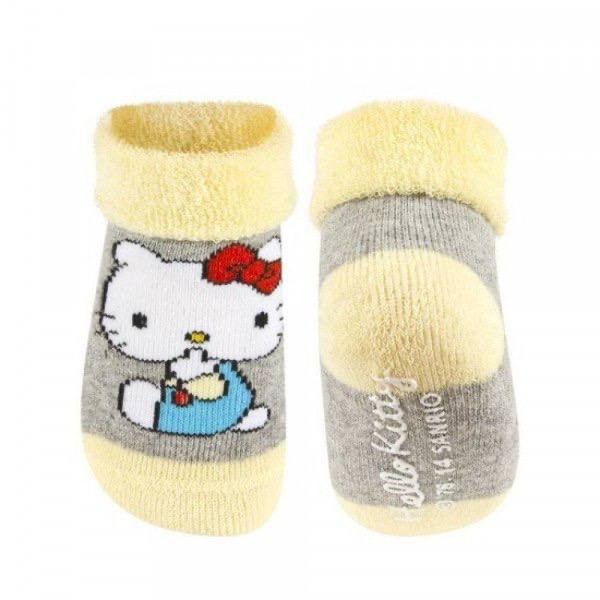 Șosete Bebeluși Hello Kitty cu ABS – Colorate și Antiderapante [3]