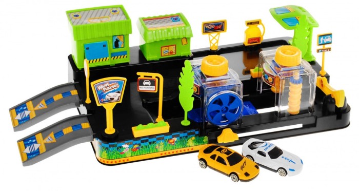 Spalatorie auto de jucarie cu masinute incluse [7]