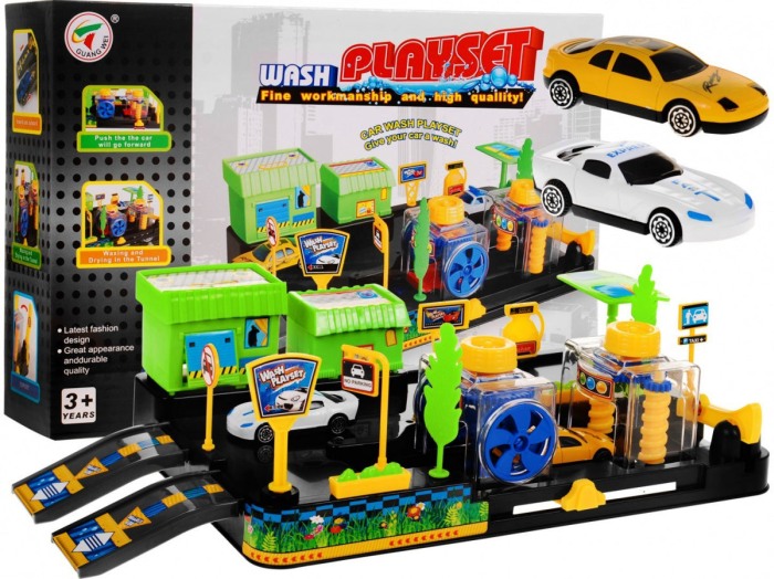 Spalatorie auto de jucarie cu masinute incluse [2]