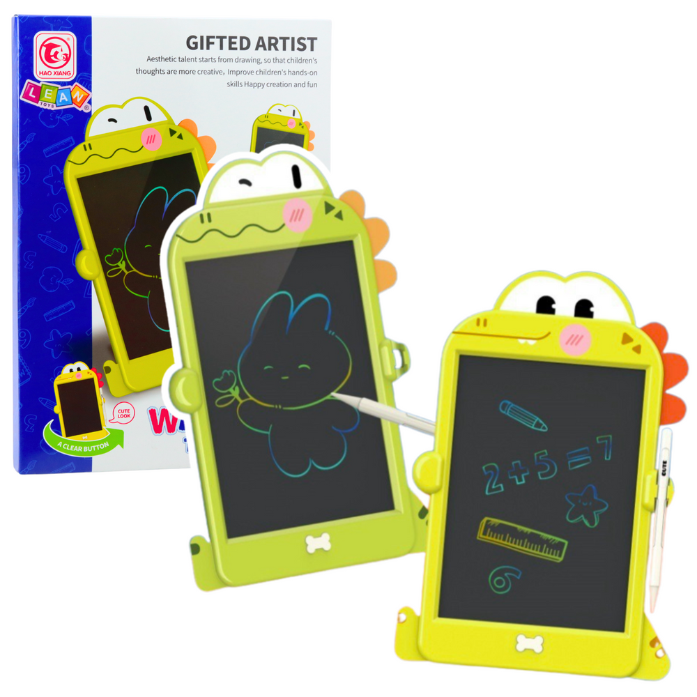Tablă de desen LCD cu dinozaur verde [1]
