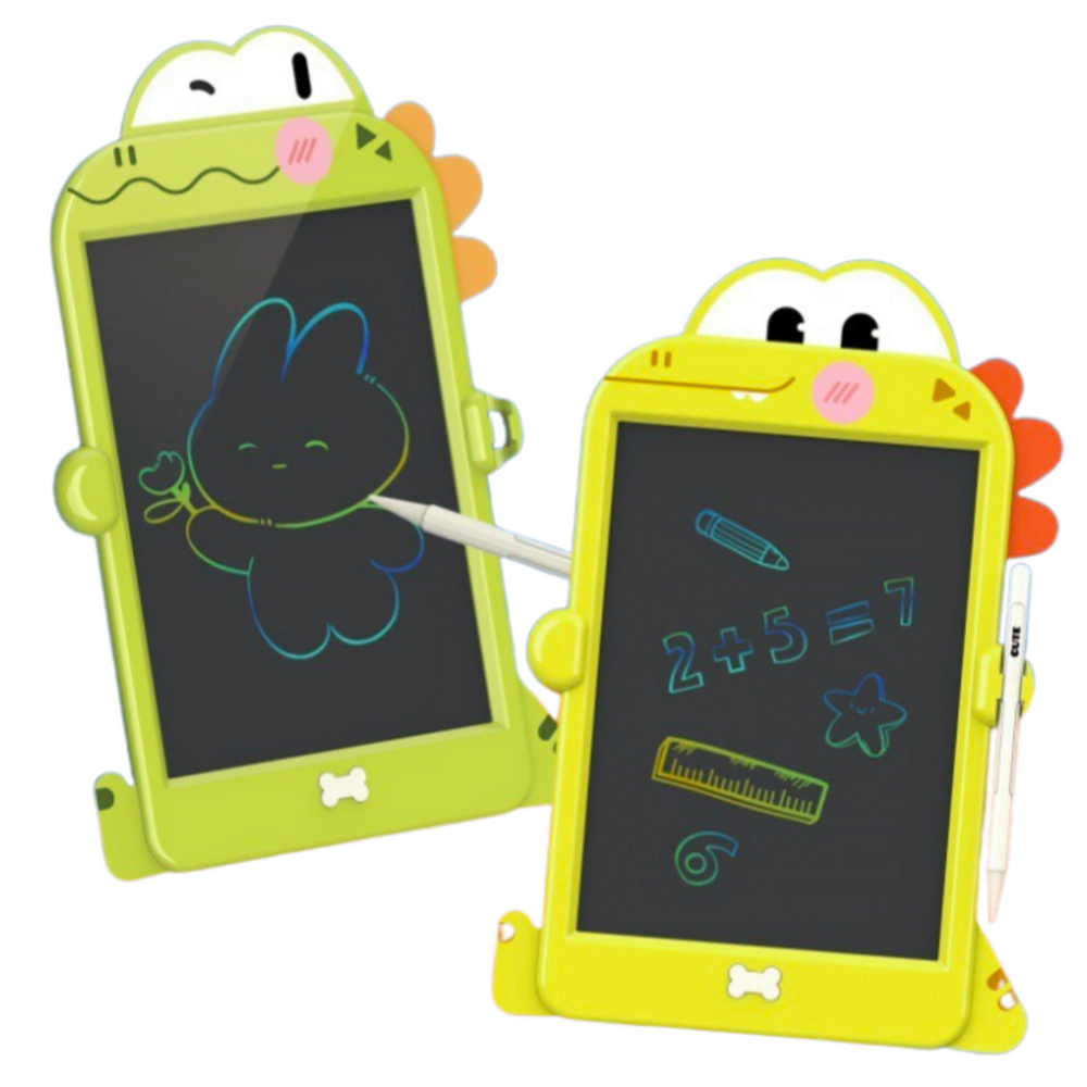 Tablă de desen LCD cu dinozaur verde [2]