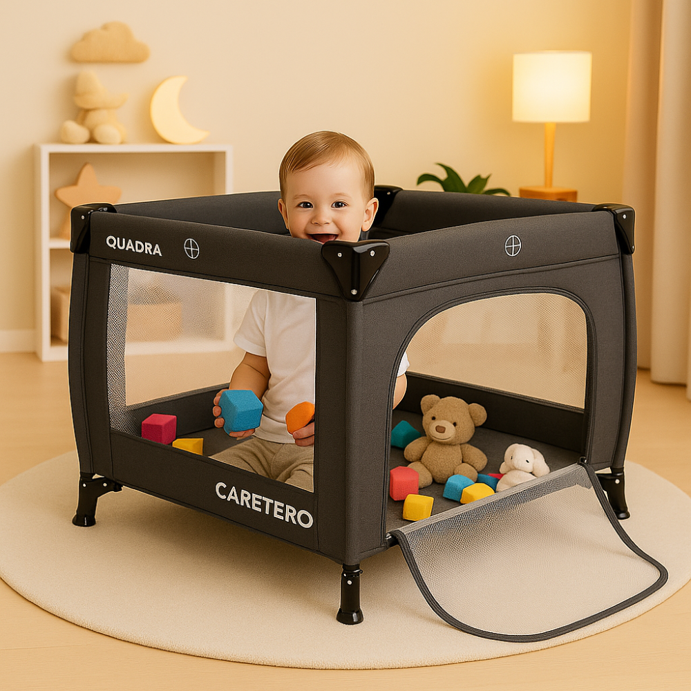 Tarc de joaca QUADRA 0-4 ani - Grafit [1]