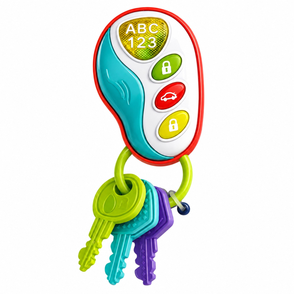 Telecomanda interactiva cu chei pentru bebelusi, 1 an+ [3]