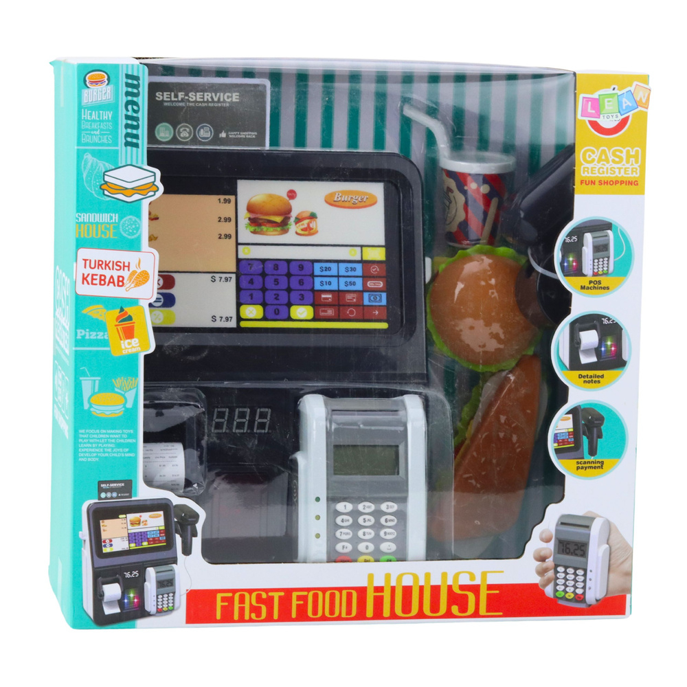 Terminal casa de marcat self-service scanner lumini sunete [5]