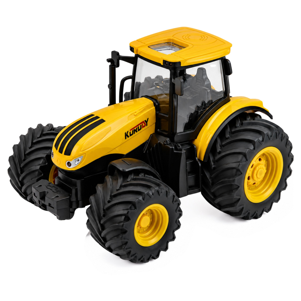 Tractor agricol cu semanatoare si cultivator, lumini si sunete, 1:24, 3 ani+ [4]