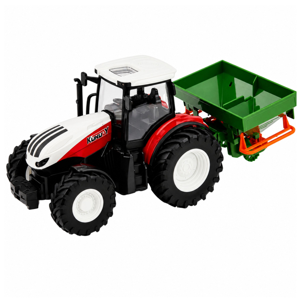 Tractor agricol cu telecomanda si semanatoare 1:24, 3 ani+ [2]