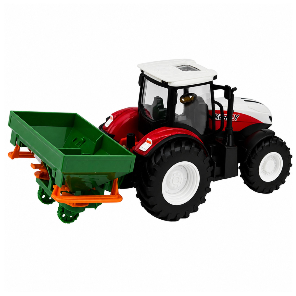 Tractor agricol cu telecomanda si semanatoare 1:24, 3 ani+ [3]