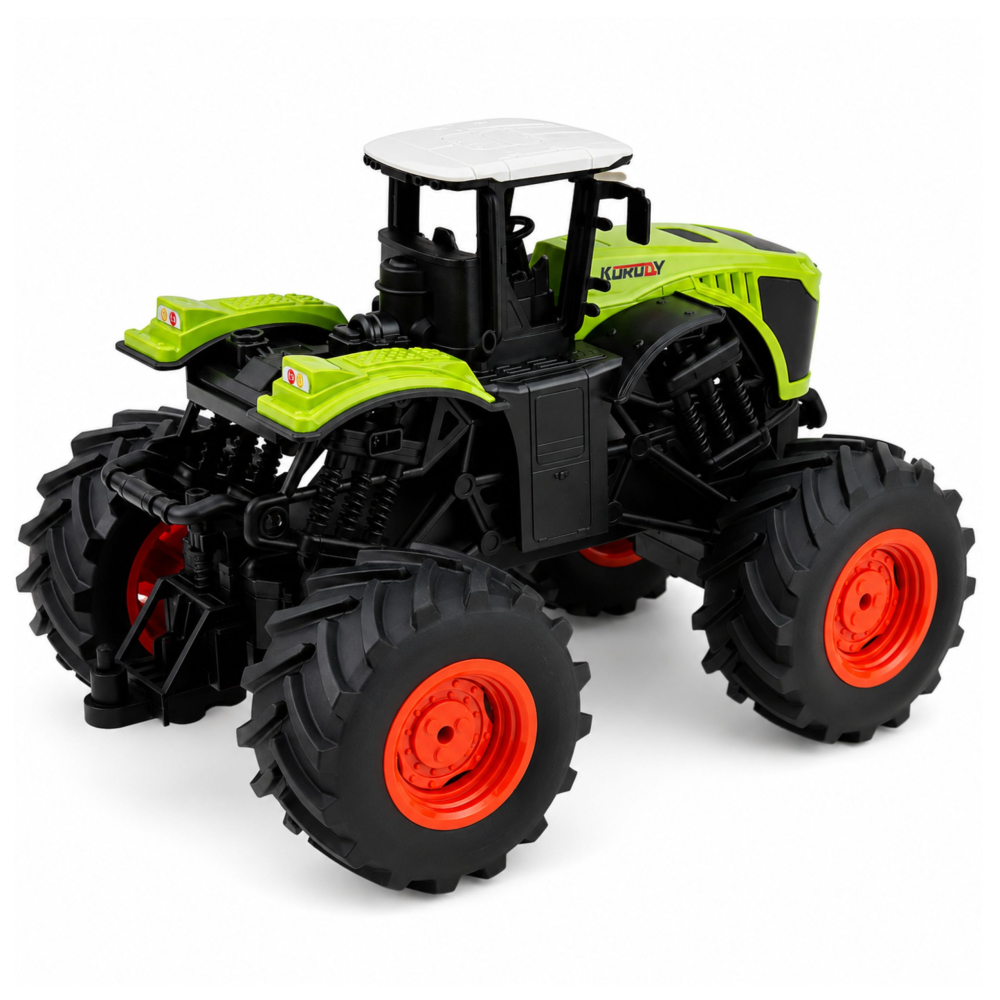 Tractor cu telecomanda RC Off-Road Lumini Sunete 1:16 Verde, 3 ani+ [3]