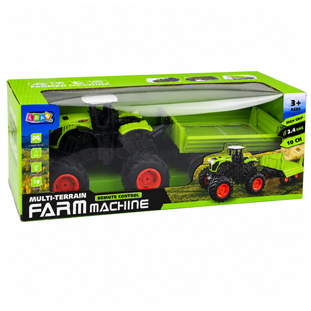 Tractor cu telecomanda si remorca basculanta RC 1:16, 3 ani+ [7]