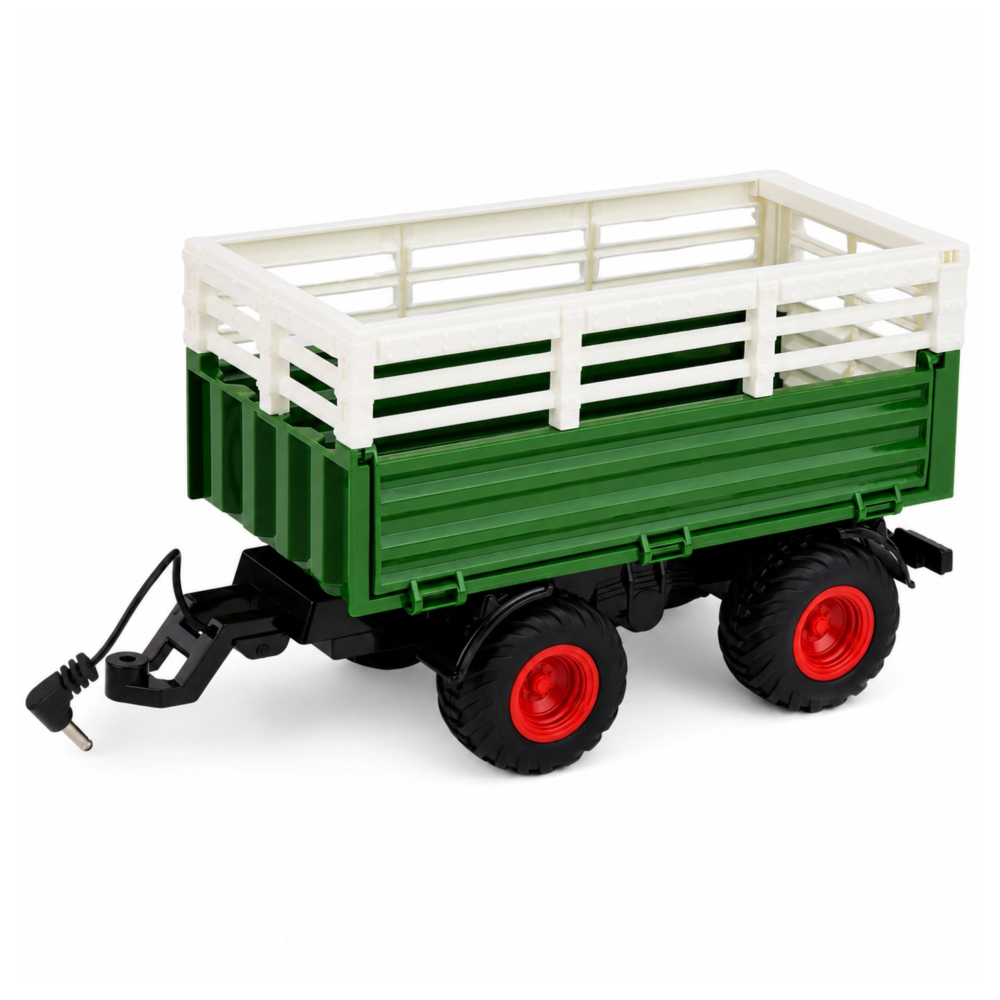 Tractor cu telecomanda si remorca basculanta RC 1:24, 3 ani+ [4]