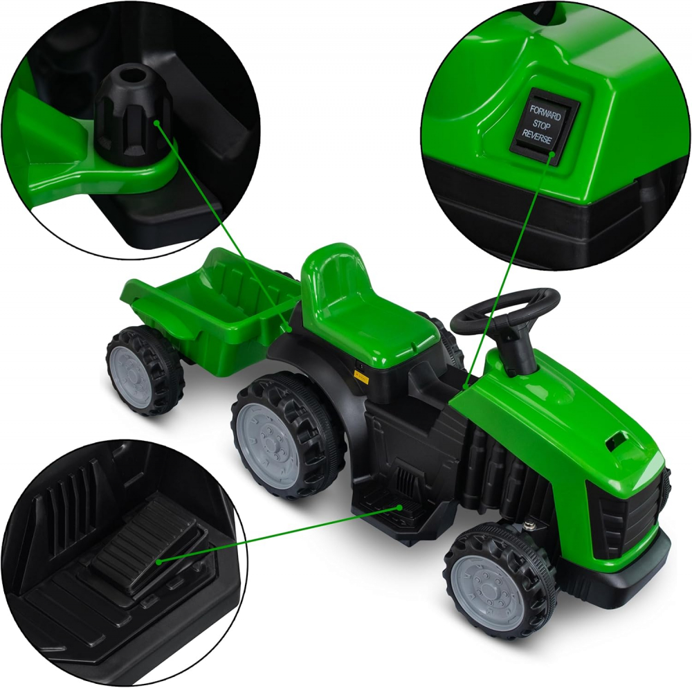 Tractor electric pentru copii BEBELUL [5]