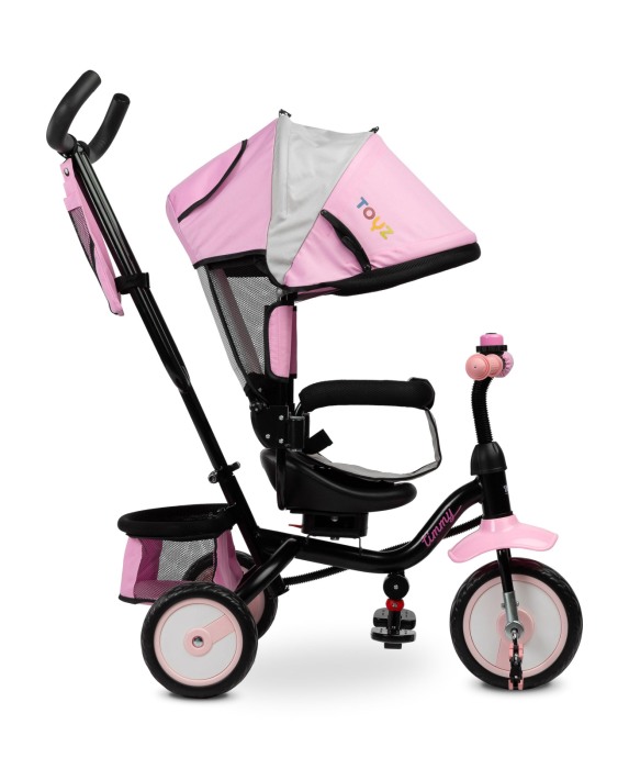 Tricicletă TOYZ Timmy 5 în 1 – Evolutivă, cu Mâner, Scaun Rotativ și Roți EVA (1–5 ani) [8]