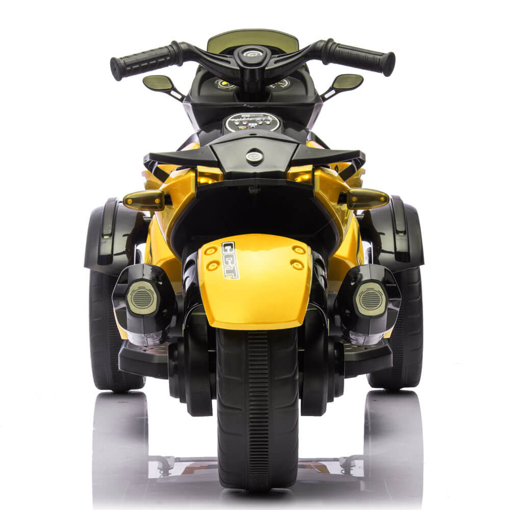 Trike electric copii XB1078 – 2 Motoare 12V, MP3, Lumini LED [5]