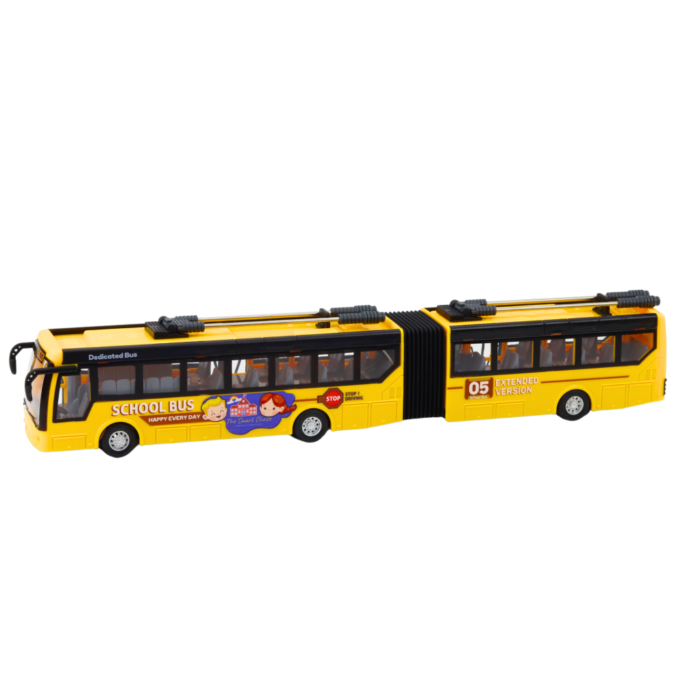 Troleibuz cu telecomanda articulat School Bus 1:32, 3 ani+ [2]