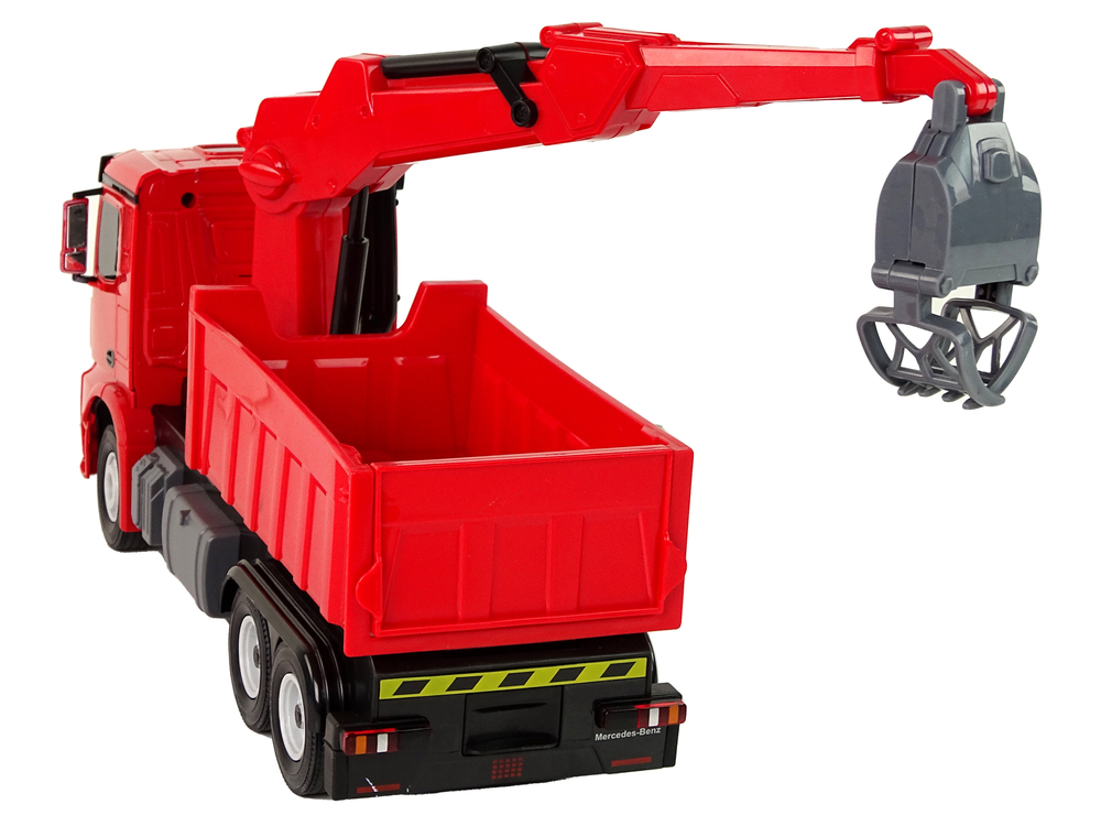 Utilaj constructii cu telecomanda Mercedes Rastar Grapple Truck, 6 ani+ [2]