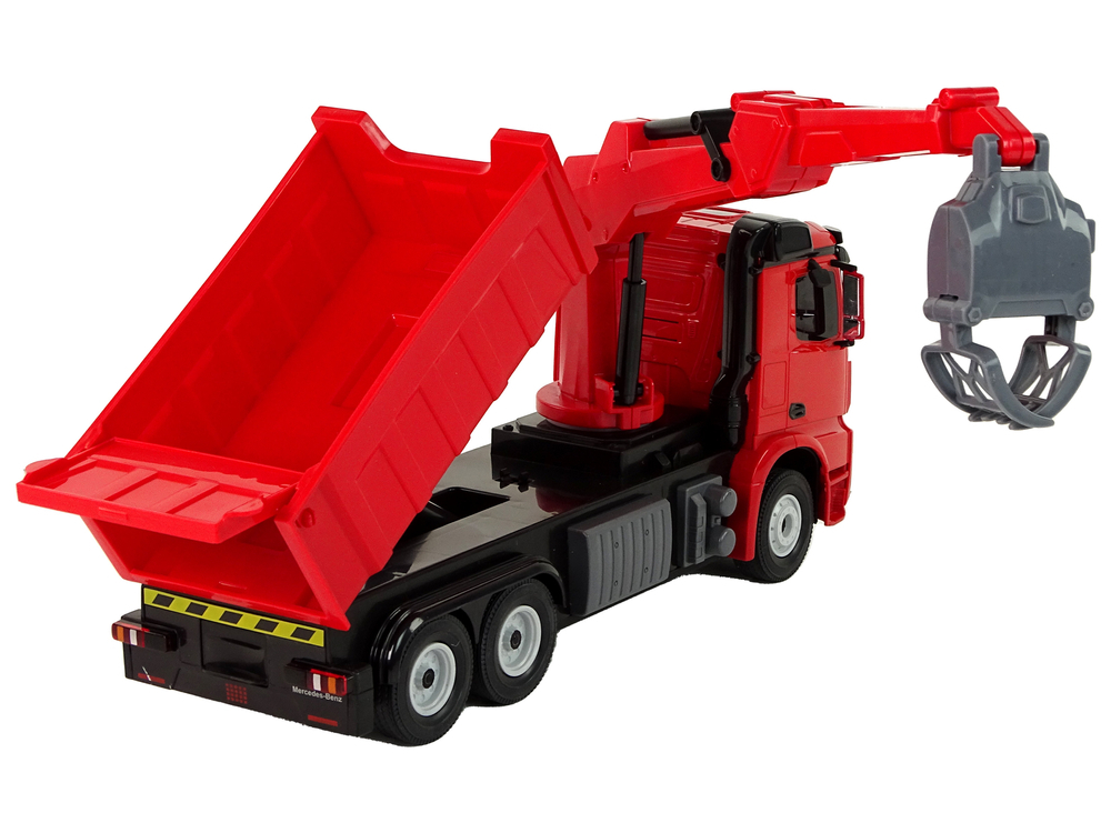 Utilaj constructii cu telecomanda Mercedes Rastar Grapple Truck, 6 ani+ [3]