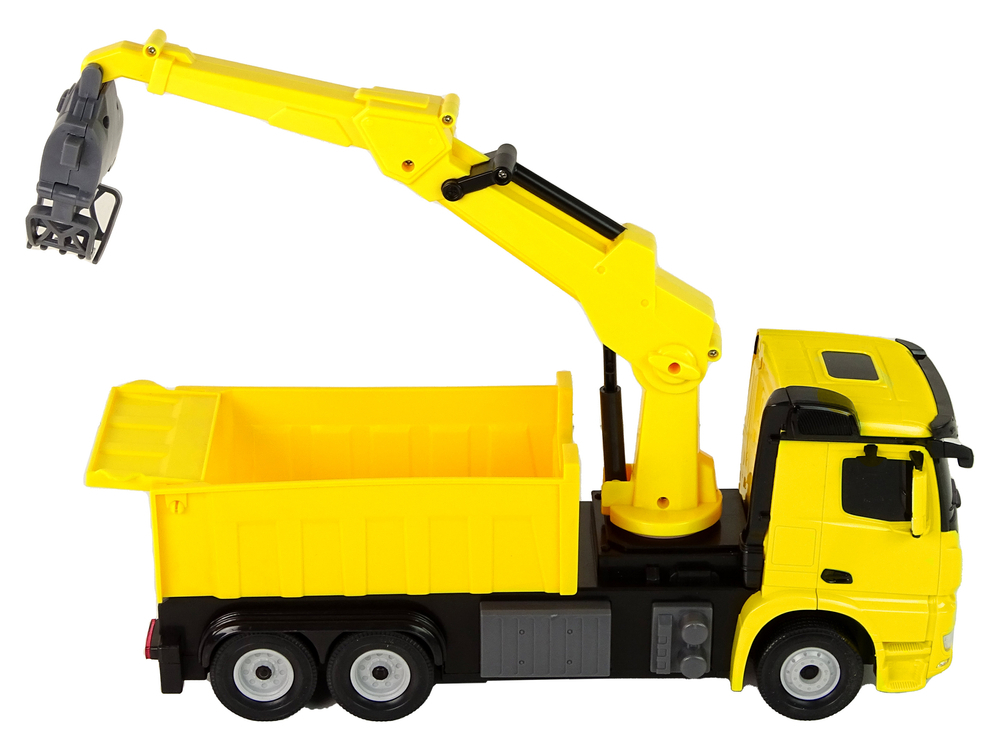 Utilaj constructii cu telecomanda Mercedes Rastar Yellow Grapple Truck, 6 ani+ [4]