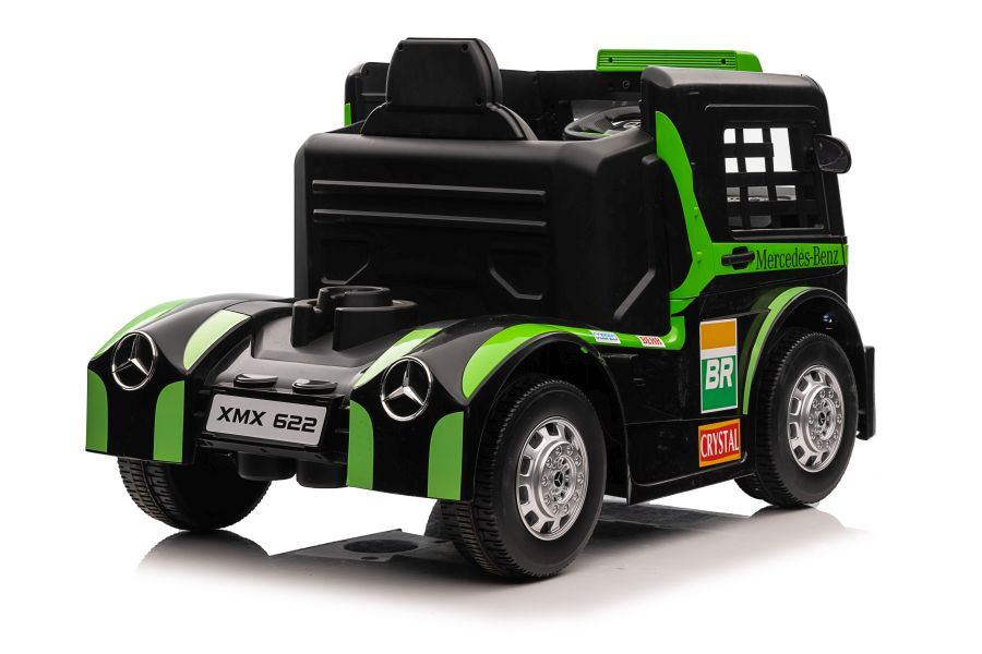 Vehicul Electric XMX622 Verde pentru Copii cu Roți EVA și Interior Piele [3]