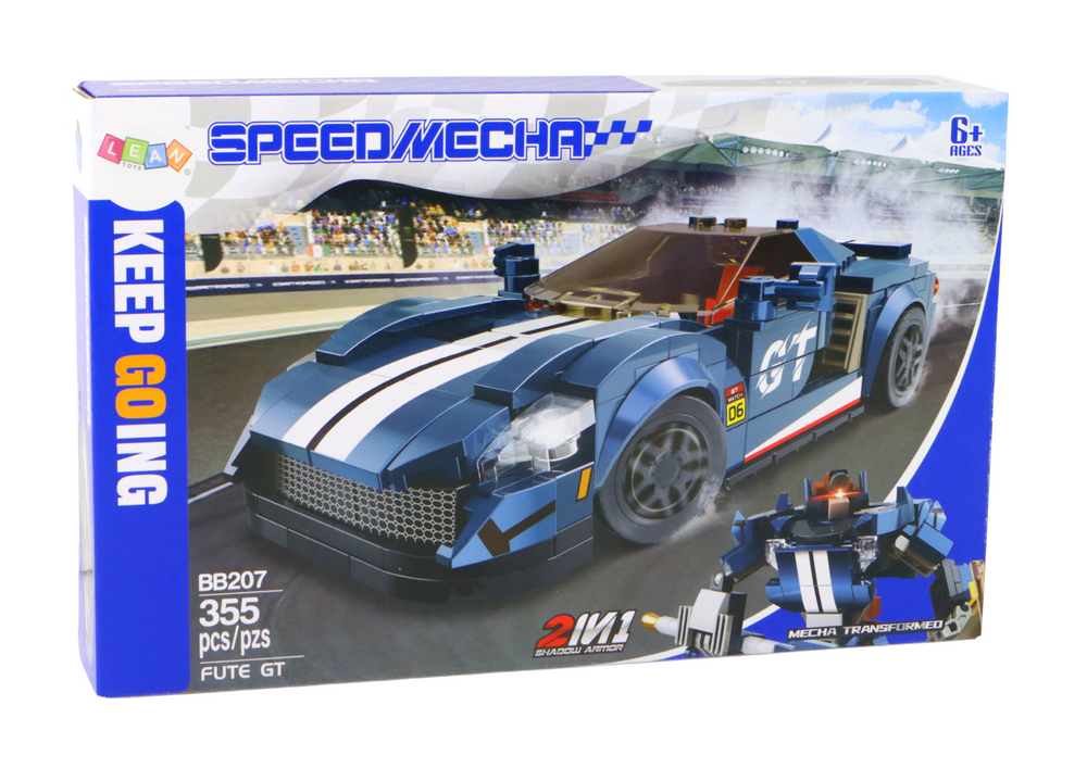set-constructie-masina-sport-robot-fute-gt-2in1-355piese-6ani-Bebelul [4]