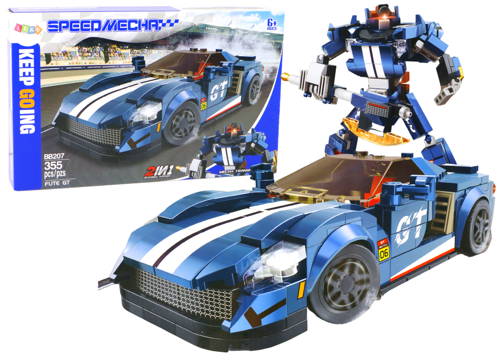 set-constructie-masina-sport-robot-fute-gt-2in1-355piese-6ani-Bebelul [1]