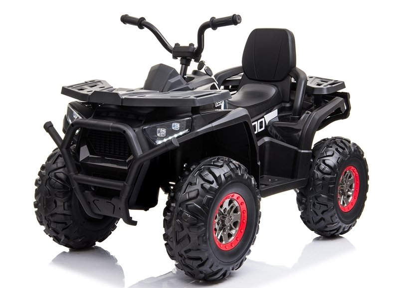 ATV Electric pentru Copii Quad XMX607, Motor 4x45W, Negru [3]
