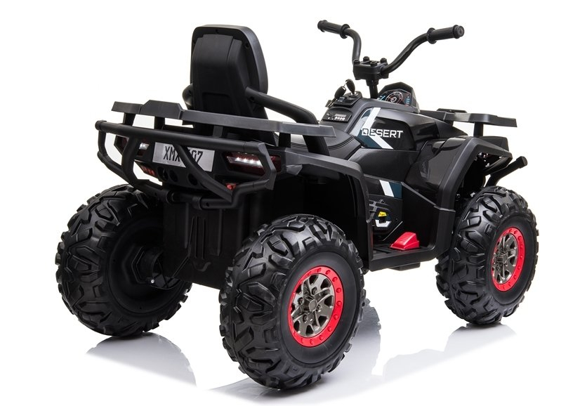 ATV Electric pentru Copii Quad XMX607, Motor 4x45W, Negru [7]
