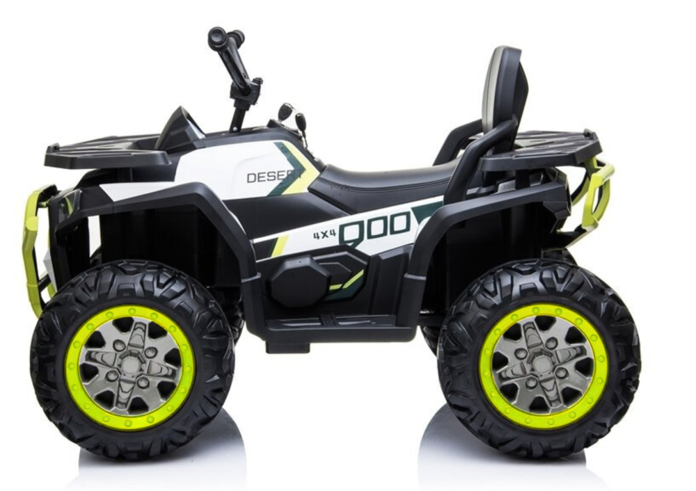 ATV Electric pentru Copii Quad XMX607, Motor 4x45W, Alb [4]