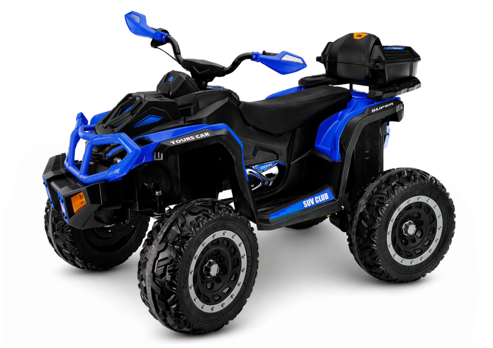 ATV Electric pentru Copii Quad XW-08 Blue, 4x4, Motoare 4x45W, Roți EVA [2]