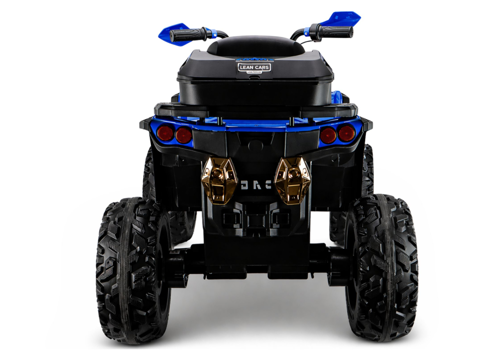 ATV Electric pentru Copii Quad XW-08 Blue, 4x4, Motoare 4x45W, Roți EVA [5]