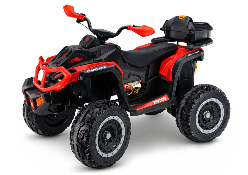 ATV electric 4x4 pentru copii Bebelul XW-08 rosu 3 ani+ [3]