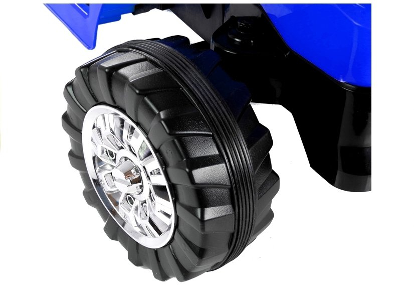 Tractor Electric pentru Copii ZP1005 Albastru cu Telecomandă [9]