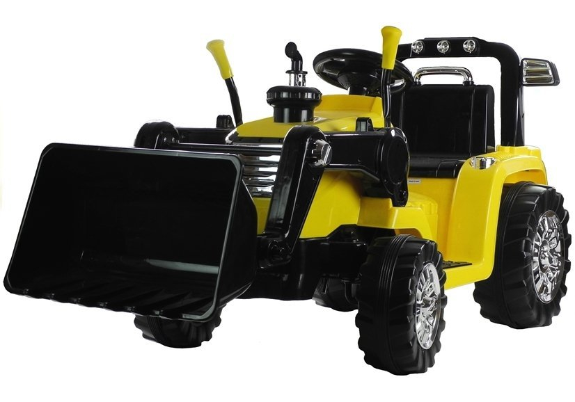 Tractor Electric pentru Copii ZP1005 Galben cu Telecomandă [4]
