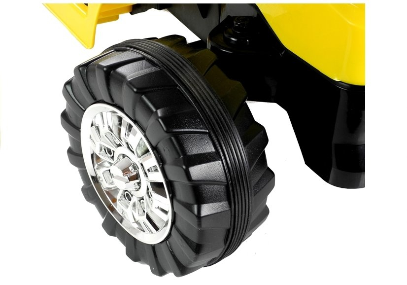 Tractor Electric pentru Copii ZP1005 Galben cu Telecomandă [11]