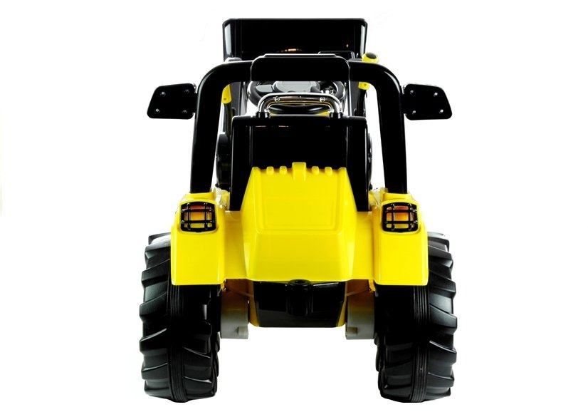 Tractor Electric pentru Copii ZP1005 Galben cu Telecomandă [6]