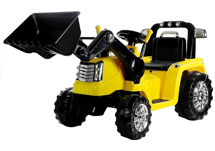 Tractor Electric pentru Copii ZP1005 Galben cu Telecomandă [2]