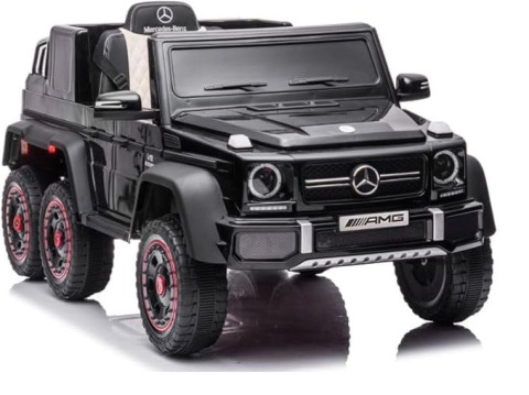 Masinute electrice - Masinuta electrica Mercedes G63 AMG 6x6 6x45W roti EVA telecomanda 2.4G negru