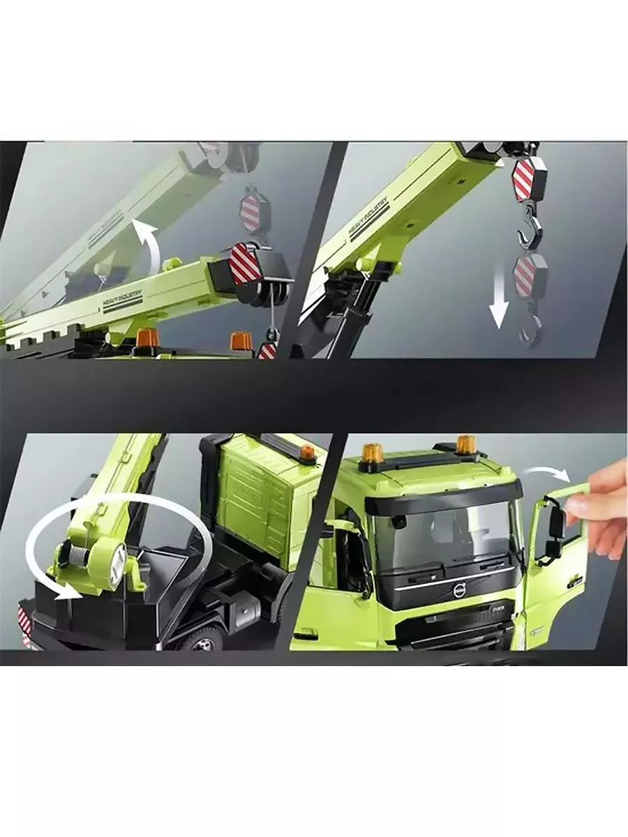 Macara cu Telecomanda Volvo, Licentiat, Scara 1:20, 6 Ani+ [5]