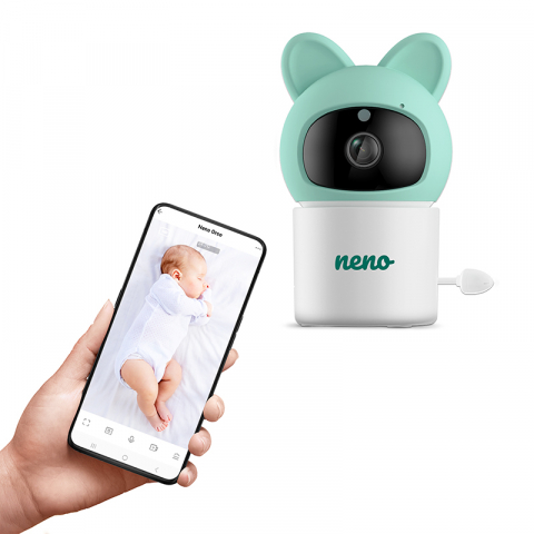 Camera Bebelusului - Monitor video Neno Orso cu cameră Wi-Fi pentru bebeluși
