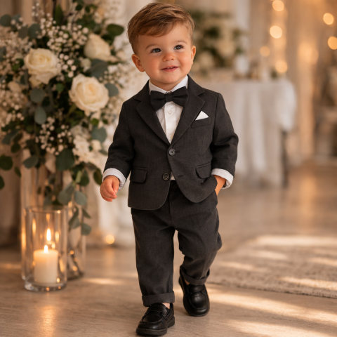 Costume evenimente - Costum baieti Concept negru elegant