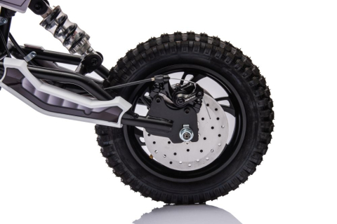 Motocicletă Cross cu Acumulator A9901 Albă pentru Copii [7]