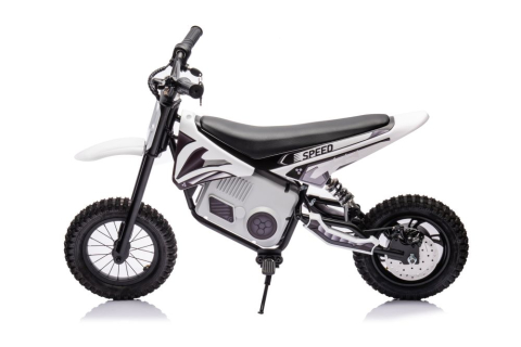 Motocicletă Cross cu Acumulator A9901 Albă pentru Copii [3]