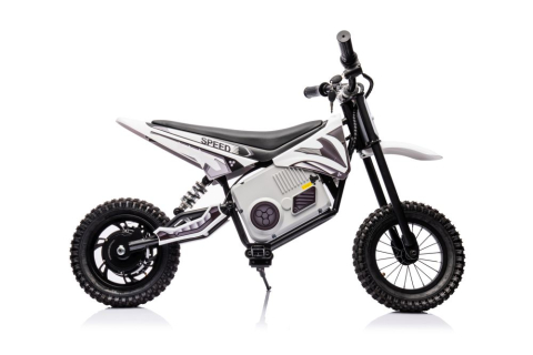 Motocicletă Cross cu Acumulator A9901 Albă pentru Copii [5]