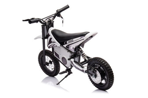 Motocicletă Cross cu Acumulator A9901 Albă pentru Copii [8]