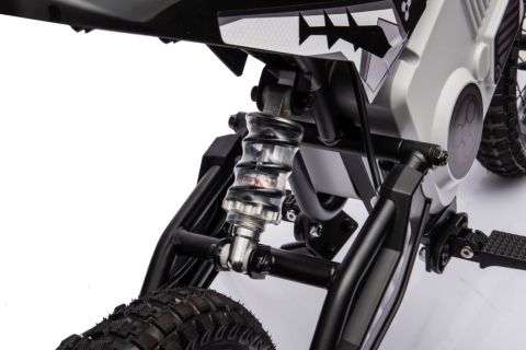 Motocicletă Cross cu Acumulator A9901 Neagră [14]