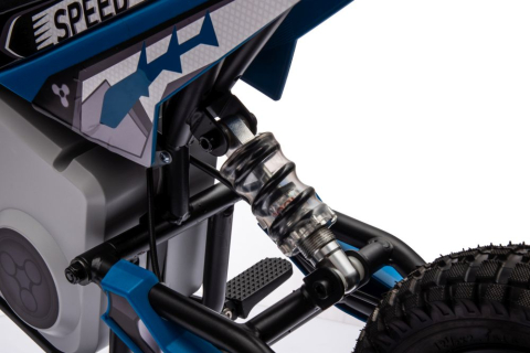 Motocicletă Electrică Cross A9901, 36V, Albastru [5]